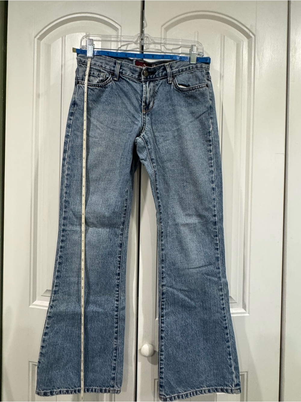 Jordache Women's Medium Blue Flared Jeans